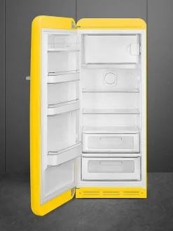 retrojääkaappi FAB28LYW5 153 cm, kelt., vasen>Smeg Best
