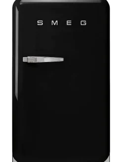 Smeg Jääkaapit Ja Pakastimet|retrojääkaappi FAB10RBL5, musta, oikea