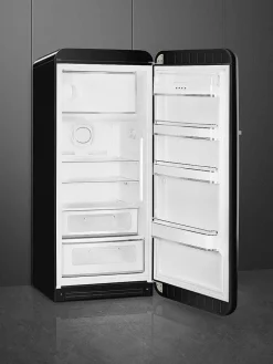 retrojääkaappi FAB28RBL5 153 cm, musta, oikea>Smeg Online
