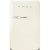 retrojääkaappi FAB5RCR5 73 cm, kerma, oikea>Smeg