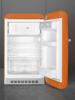 Smeg Jääkaapit Ja Pakastimet|retrojääkaappi FAB10ROR5, oranssi, oikea