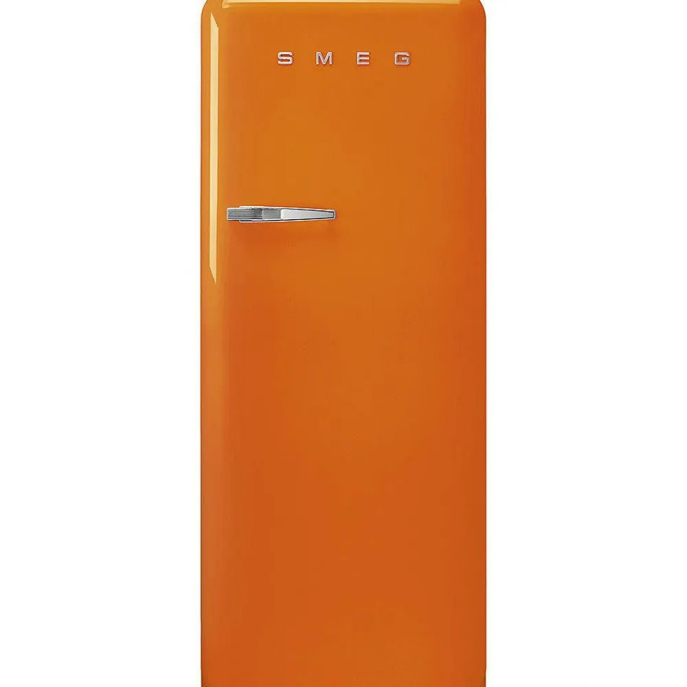 Smeg Jääkaapit Ja Pakastimet|retrojääkaappi FAB28ROR5 153 cm, oranssi, oikea