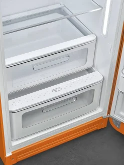 Smeg Jääkaapit Ja Pakastimet|retrojääkaappi FAB28ROR5 153 cm, oranssi, oikea