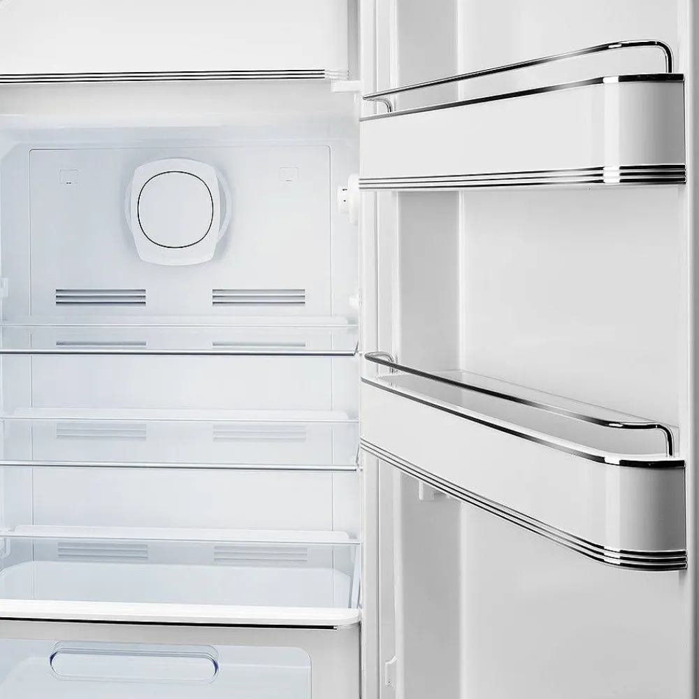 Smeg Jääkaapit Ja Pakastimet|retrojääkaappi FAB28RPG5 153 cm, pastellinvihreä, oikea