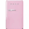 retrojääkaappi FAB5RPK5 73 cm, vaaleanpunainen, oikea>Smeg Sale