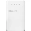 Smeg Jääkaapit Ja Pakastimet|retrojääkaappi FAB5RWH5 73 cm, valkoinen, oikea