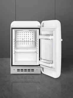 Smeg Jääkaapit Ja Pakastimet|retrojääkaappi FAB5RWH5 73 cm, valkoinen, oikea
