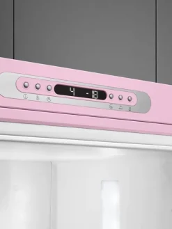 Smeg Jääkaapit Ja Pakastimet|retrojääkaappipakastin FAB32RPK5 pinkki, oikea