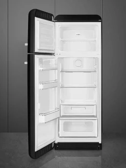Smeg Jääkaapit Ja Pakastimet|retrojääkaappipakastin FAB30LBL5 musta, vasen