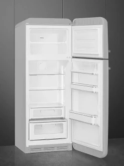Smeg Jääkaapit Ja Pakastimet|retrojääkaappipakastin FAB30RSV5 hopea, oikea