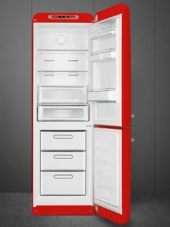 Smeg Jääkaapit Ja Pakastimet|retrojääkaappipakastin FAB32RRD5 punainen, oikea