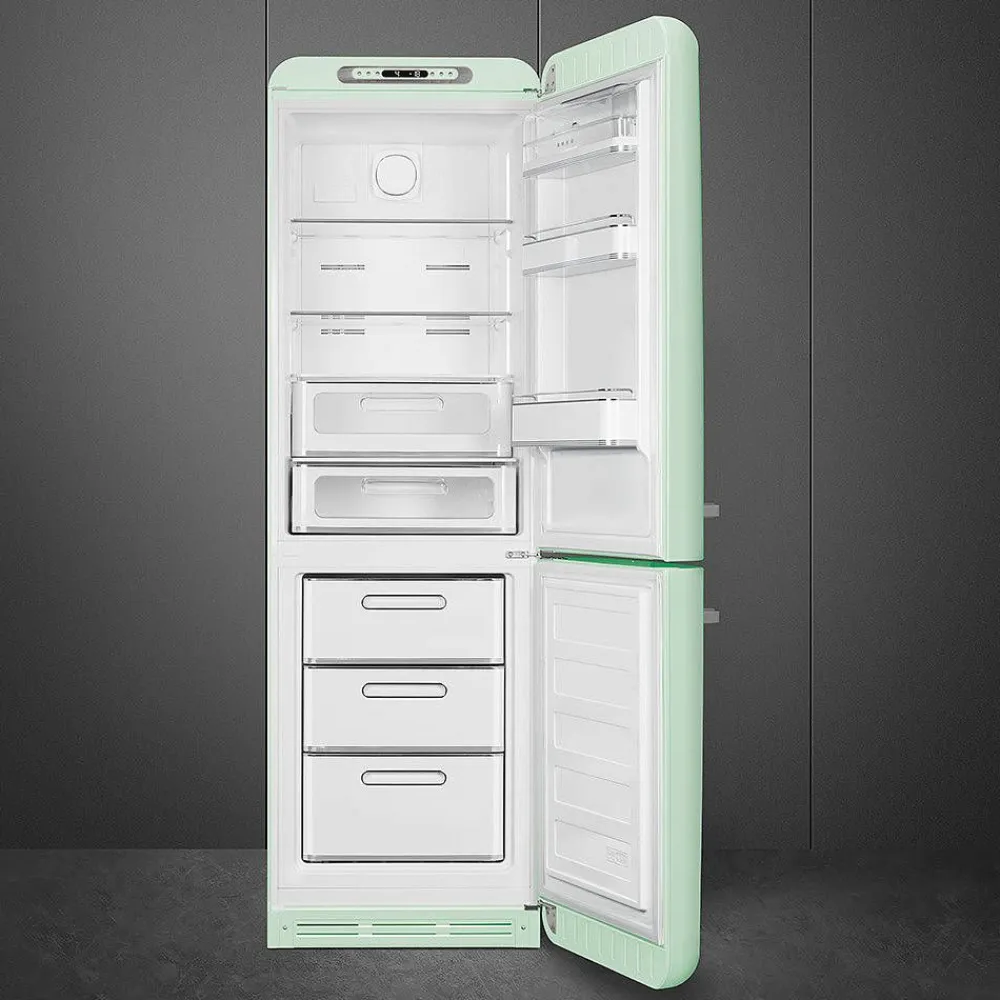 retrojääkaappipakastin FAB32RPG5 pastellinvihreä, oikea>Smeg Outlet