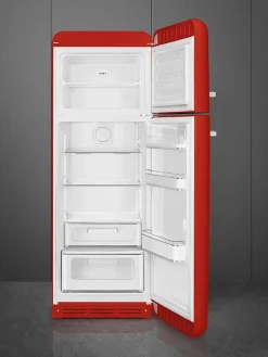 Smeg Jääkaapit Ja Pakastimet|retrojääkaappipakastin FAB30RRD5 punainen, oikea