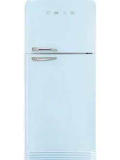 Smeg Jääkaapit Ja Pakastimet|retrojääkaappi-pakastin FAB50RPB5, pastellinsininen, oikea