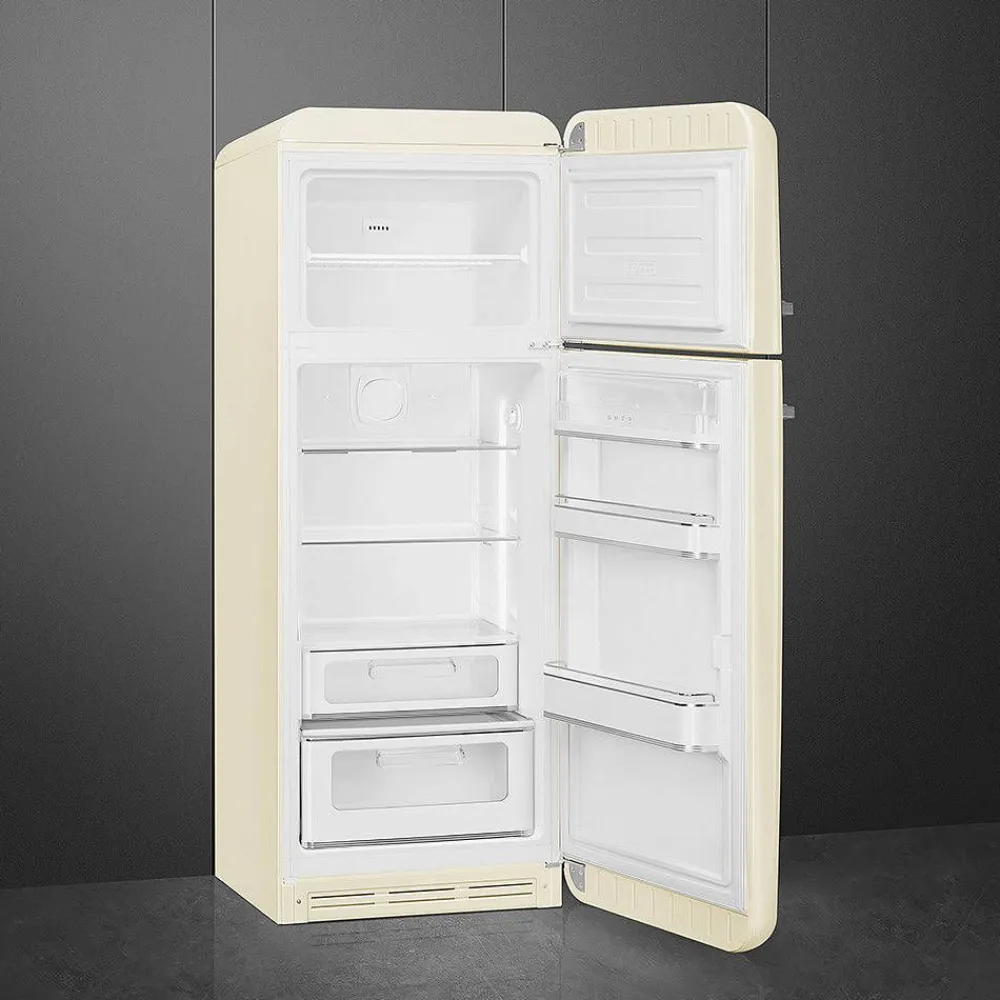 Smeg Jääkaapit Ja Pakastimet|retrojääkaappipakastin FAB30RCR5 kerma, oikea