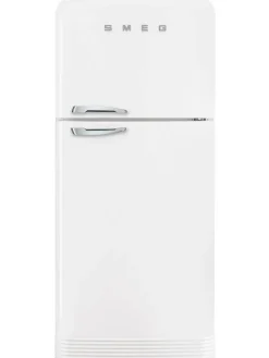Smeg Jääkaapit Ja Pakastimet|retrojääkaappi-pakastin FAB50RWH valkoinen, oikea