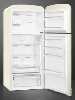 Smeg Jääkaapit Ja Pakastimet|retrojääkaappi-pakastin FAB50RCR5, kerma, oikea