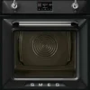 Smeg Uunit Ja Liedet|SOP6902S2PN 60cm yhdistelmähöyryuuni Viktoria, musta