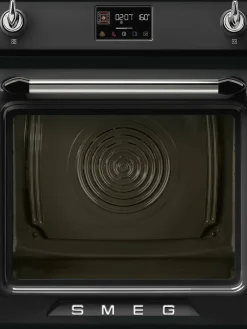 Smeg Uunit Ja Liedet|SOP6902S2PN 60cm yhdistelmähöyryuuni Viktoria, musta
