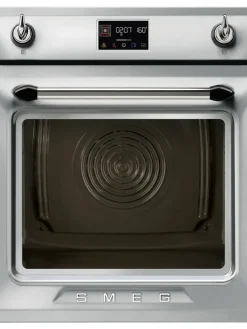 SOP6902S2PX 60cm yhdistelmähöyryuuni Viktoria, teräs>Smeg Online