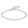 Snu00f6 of Sweden Korut|Snö of Sweden rannekoru Exibit small brace double s/clear