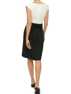 s.Oliver black label Lyhyet Juhlamekot|mekko 2143557 9999 Musta / Valkoinen