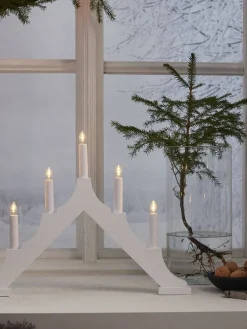 kynttelikkö Alma 5 l valkoinen><noscript><img width=