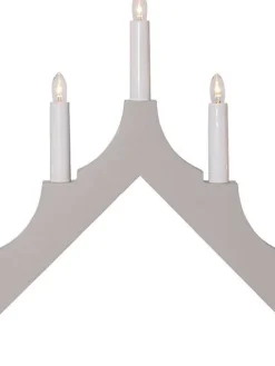 Star Trading Koriste- Ja Kausivalot|kynttelikkö Alma 5 l  beige