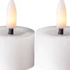 LED-kynttilä Flamme Flow 4 cm valkoinen 2 kpl>Star Trading Best