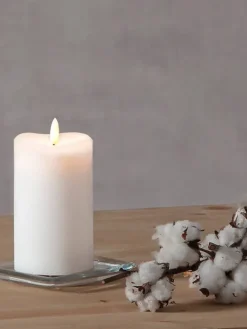 LED-kynttilä Flamme 14 cm valkoinen><noscript><img width=