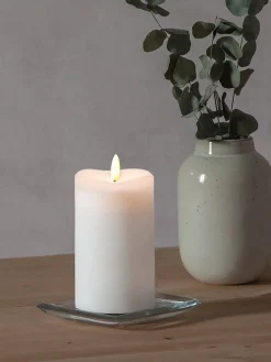 LED-kynttilä Flamme 14 cm valkoinen><noscript><img width=