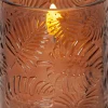 LED-kynttilä Flamme Leaf 10 cm ruskea>Star Trading Clearance