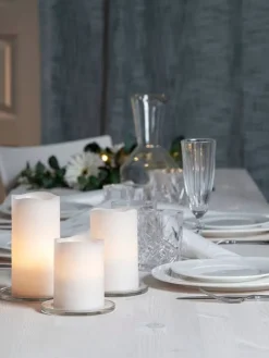LED-kynttilä May valkoinen 3 kpl><noscript><img width=