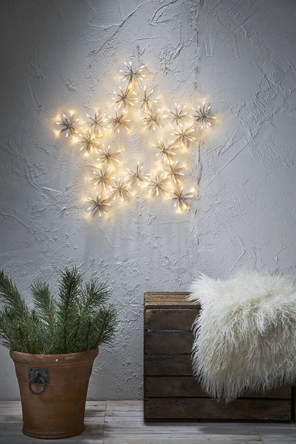 siluetti Flower Star 60 cm>Star Trading Sale