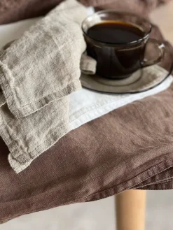Svanefors Keittiötekstiilit|servetti Julie 45x45 cm pellava