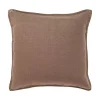 Svanefors Sisustustekstiilit|tyynynpäällinen Julie 45x45 cm mokka