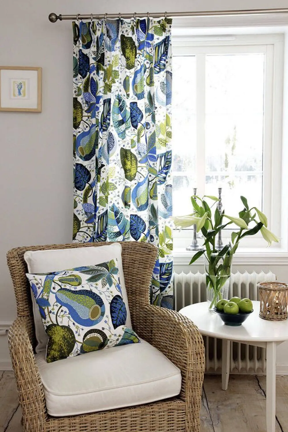Svanefors Verhot Ja Verhotarvikkeet|verhot A&E 145x250 cm sininen 2 kpl