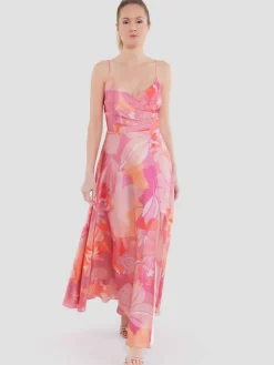 Swing Pitkät Juhlamekot Ja Iltapuvut|mekko 5AE25000 6901 Pinkki