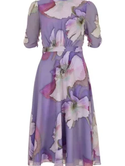 Swing Lyhyet Juhlamekot|mekko 5AG08700 4401 Lila