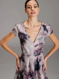 Swing Lyhyet Juhlamekot|mekko 5AH09200 6901 Mauve