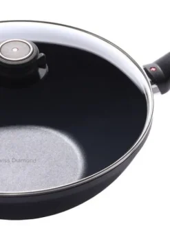 XD Wok + kansi 28 cm / 3,7 L induktio>Swiss Diamond Online