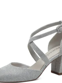 Tamaris Avokkaat Ja Juhlakengät|avokkaat Rosalyn 919 Silver glam