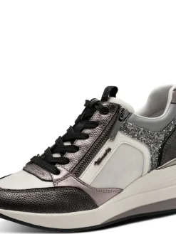 Tamaris Tennarit Ja Sneakerit|sneakerit 290 Zoe Dark Grey 290 Dark grey comb