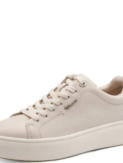 Tamaris Tennarit Ja Sneakerit|tennarit 413 Violetta Ivory 413 Ivory leather