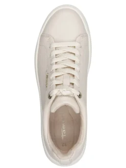Tamaris Tennarit Ja Sneakerit|tennarit 413 Violetta Ivory 413 Ivory leather