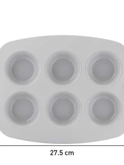 Tefal Paistoastiat|muffinivuoka 6 kuppia Ceramik 27,5x22,5 cm