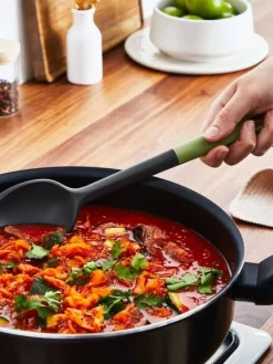 Tefal Keittiötarvikkeet|tarjoilukauha kaavinreunalla Essential 2in1