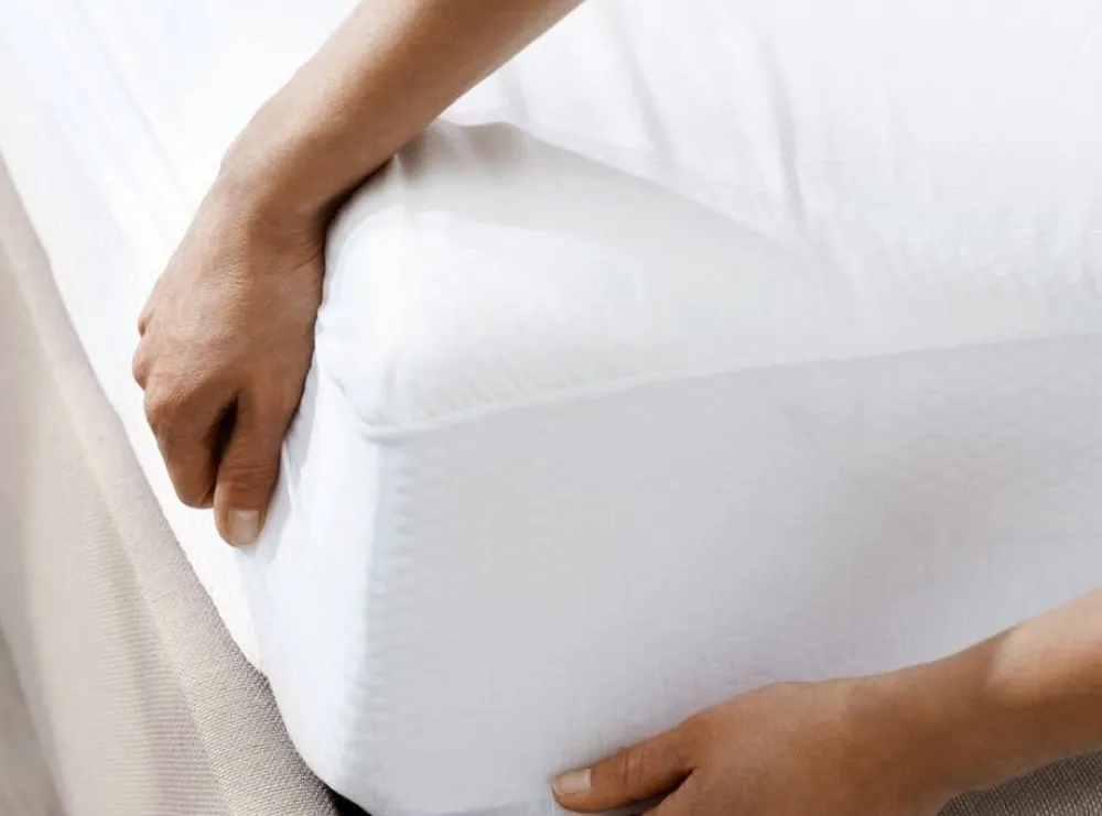 TEMPUR Vuodetekstiilit|joustolakana 80x5-10 cm valkoinen