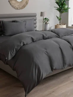 TEMPUR Vuodetekstiilit|pussilakana Silky Bamboo 150x210 cm anthracite