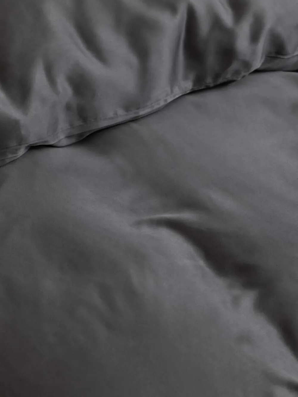 TEMPUR Vuodetekstiilit|pussilakana Silky Bamboo 150x210 cm anthracite